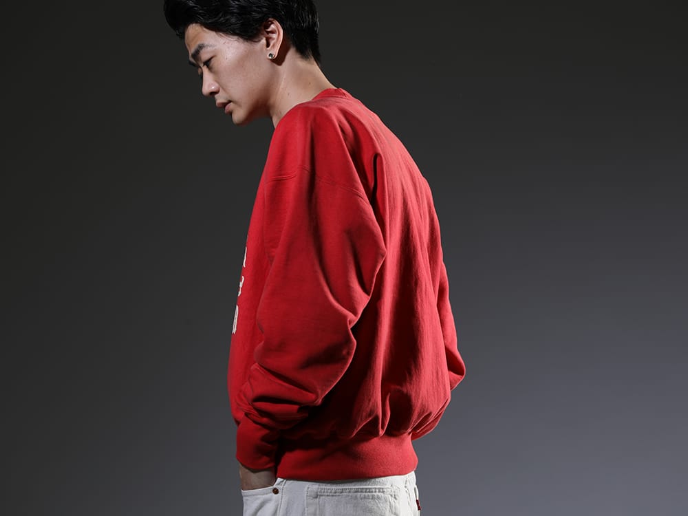 セントマイケル 2023SS - 1つのアイテムに込められた拘り - SM-S23-0000-044(UNKNOWN PWR スウェットシャツ) - 2-002