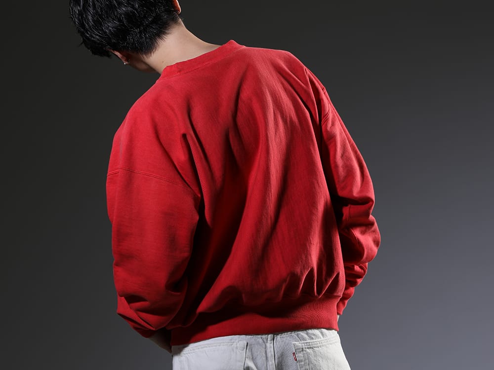 セントマイケル 2023SS - 1つのアイテムに込められた拘り - SM-S23-0000-044(UNKNOWN PWR スウェットシャツ) - 2-003