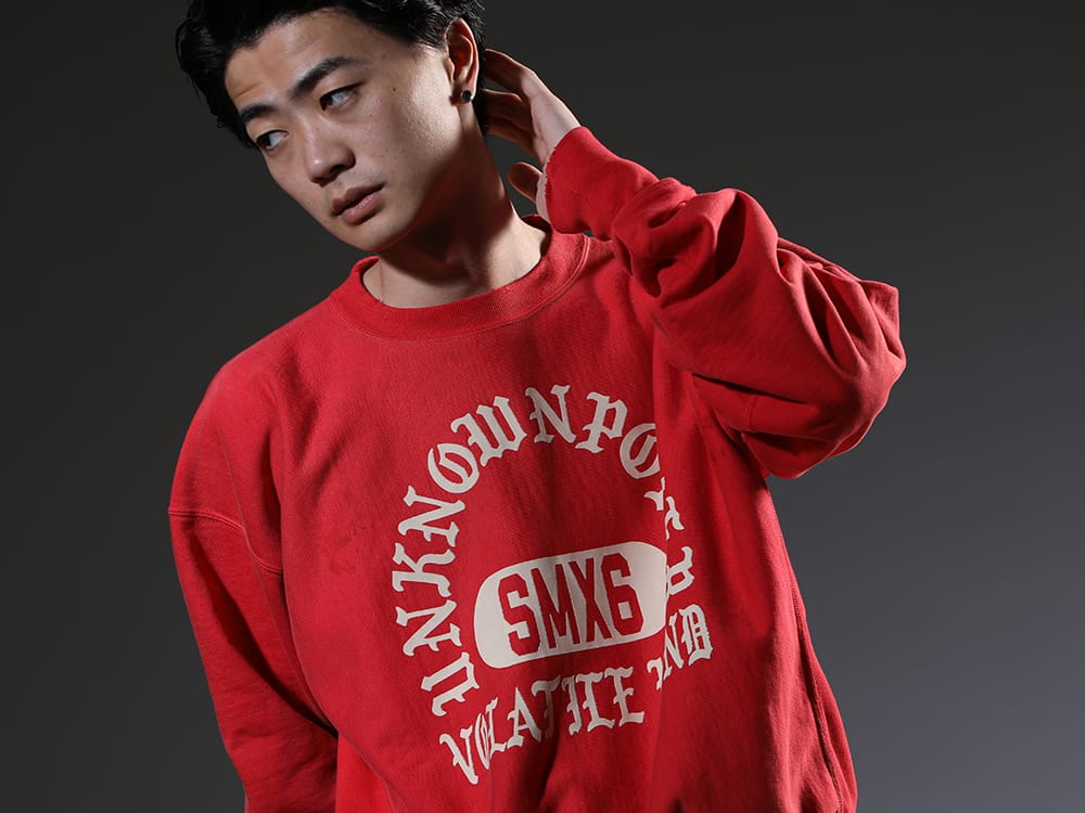 セントマイケル 2023SS - 1つのアイテムに込められた拘り - SM-S23-0000-044(UNKNOWN PWR スウェットシャツ) - 2-004