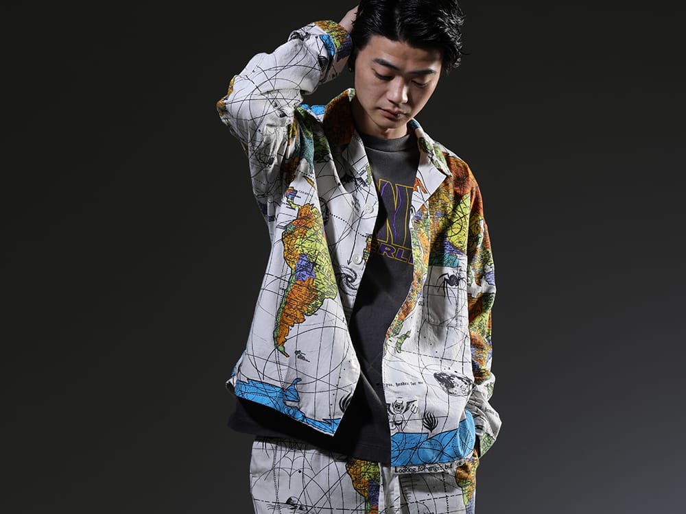 SAINT M×××××× × Dr.Woo Collaboration Shirt & Pants Styling