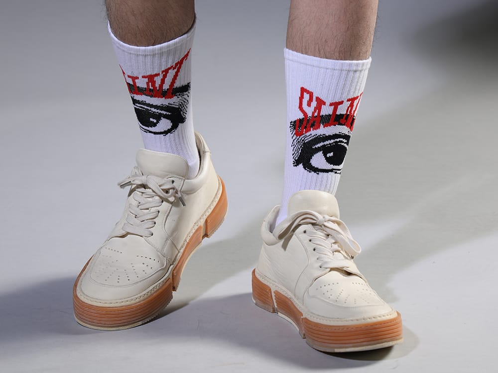 セントマイケル / グイディ 2023SS 定番で人気の高いシリーズであるショーツ - SM-S23-0000-100(EYE ソックス ホワイト) GJ02-CO00T(レースアップブーツ - ホースフルグレインレザー - GJ02 CO00T) - 3-005