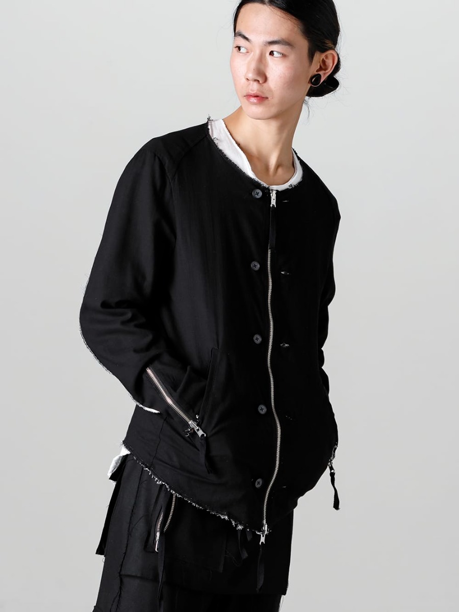 ASKyy - アスキー 2023SS 見出し3 N5 - コントラストリバーシブル ボンバージャケット 3-001