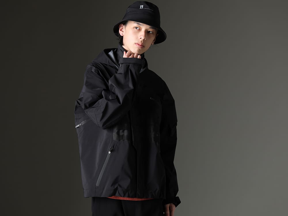 ACRONYM / 11 by Boris Bidjan Saberi 2023SS - Unique piece has many features that represent the brand. - J1WTS-GT-Black(Tex-Sys Jacket Black) ST-BUCKET-GORE-TEX-11XNE(11 by BBS × New Era - BUCKET GORE-TEX) - 2-001