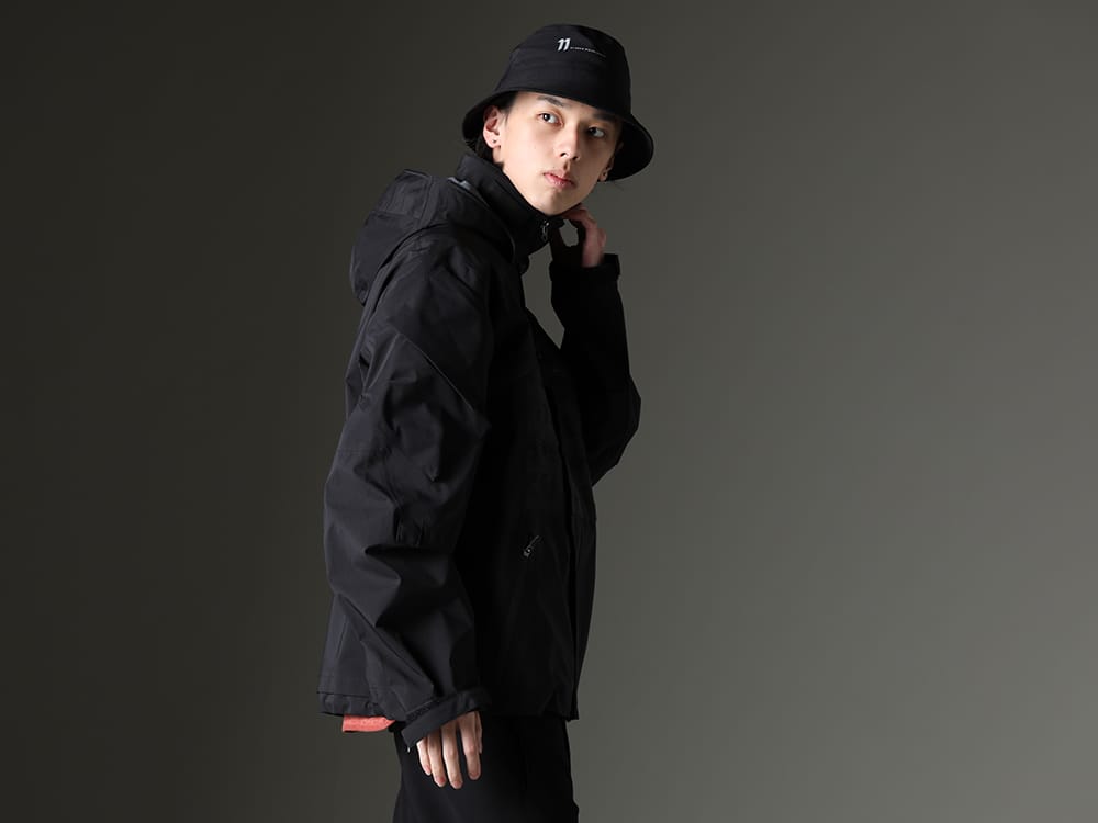 ACRONYM / 11 by Boris Bidjan Saberi 2023SS - Unique piece has many features that represent the brand. - J1WTS-GT-Black(Tex-Sys Jacket Black) ST-BUCKET-GORE-TEX-11XNE(11 by BBS × New Era - BUCKET GORE-TEX) - 2-002