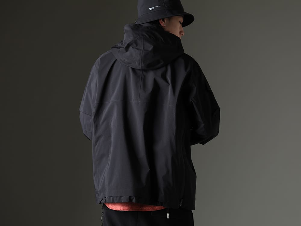 ACRONYM / 11 by Boris Bidjan Saberi 2023SS - Unique piece has many features that represent the brand. - J1WTS-GT-Black(Tex-Sys Jacket Black) ST-BUCKET-GORE-TEX-11XNE(11 by BBS × New Era - BUCKET GORE-TEX) - 2-003