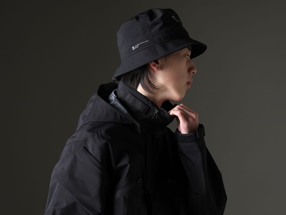 ACRONYM / 11 by Boris Bidjan Saberi 2023SS - Unique piece has many features that represent the brand. - J1WTS-GT-Black(Tex-Sys Jacket Black) ST-BUCKET-GORE-TEX-11XNE(11 by BBS × New Era - BUCKET GORE-TEX) - 2-005