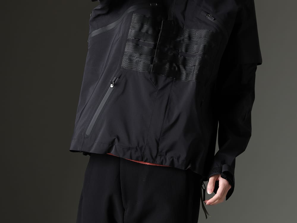 ACRONYM 2023SS - Unique piece has many features that represent the brand. - J1WTS-GT-Black(Tex-Sys Jacket Black) - 2-006