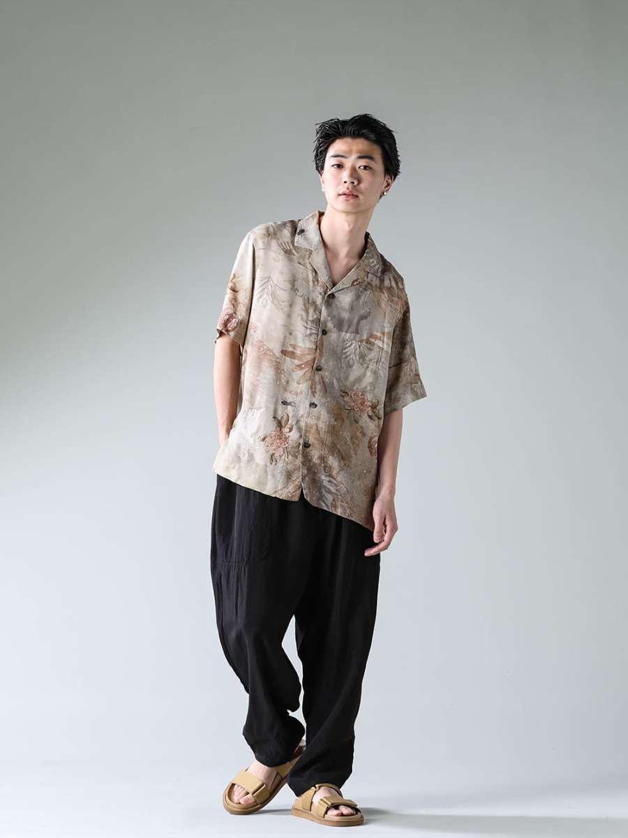 ZIGGY CHEN 23SS Printed Short Sleeve Shirt Style - FASCINATE BLOG