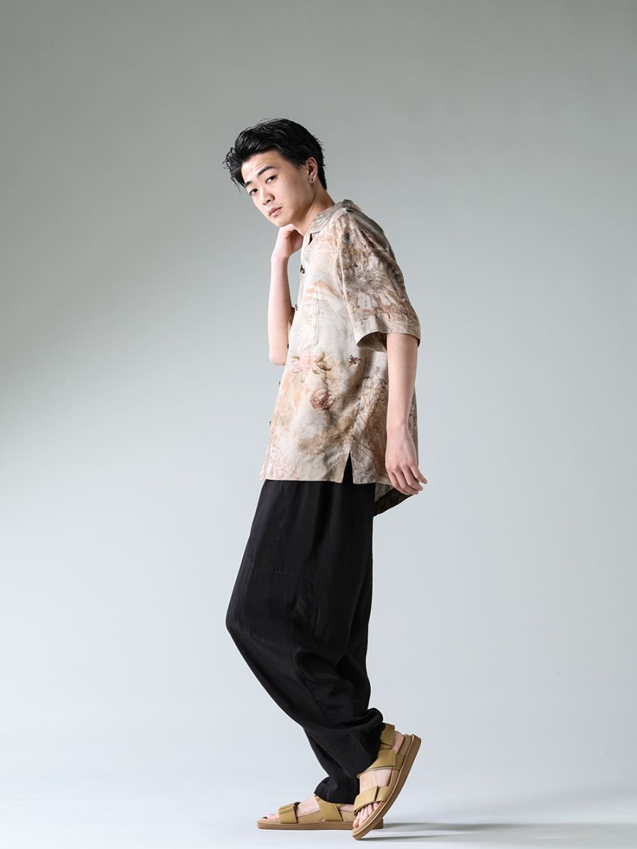 ZIGGY CHEN 23SS Printed Short Sleeve Shirt Style - FASCINATE BLOG