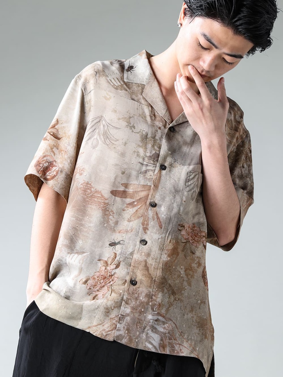 ZIGGY CHEN 23SS Printed Short Sleeve Shirt Style - FASCINATE BLOG