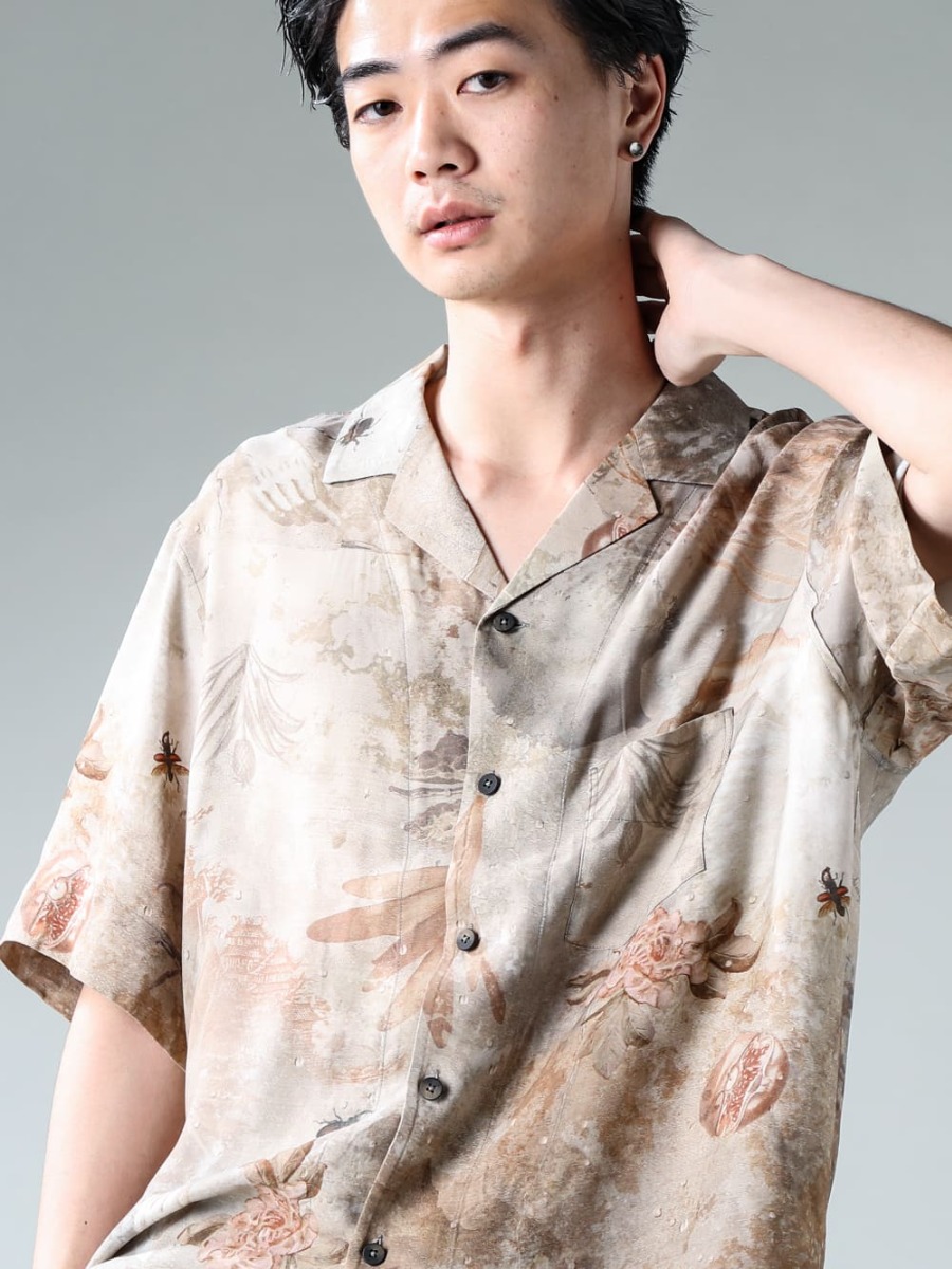 ZIGGY CHEN 23SS Printed Short Sleeve Shirt Style - FASCINATE BLOG