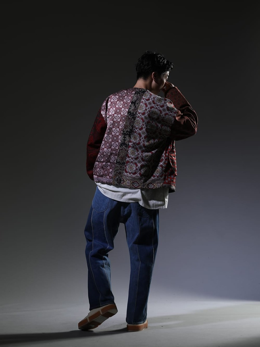 インク / オー プロジェクト / グイディ 2023SS - 見出し1 - ink23-01-Red-M(クラッシーハントジャケット レッド) O15TS1-KINARI(SS TEE コットン ヘンプ ジャージー キナリ) ink23-12-M-1(ジャンブルパンツ - M1) GJ02-CO00T(レースアップブーツ - ホースフルグレインレザー - GJ02 CO00T) - 1-004