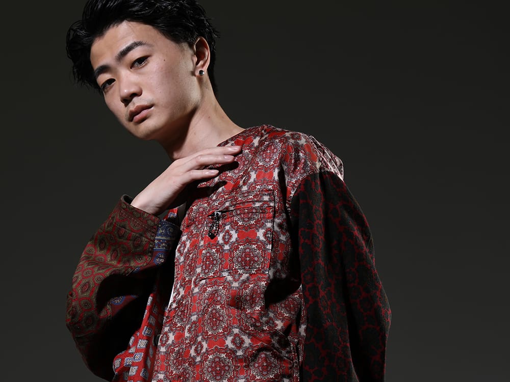 インク 2023SS - 見出し2 - ink23-01-Red-M(クラッシーハントジャケット レッド)   - 2-007