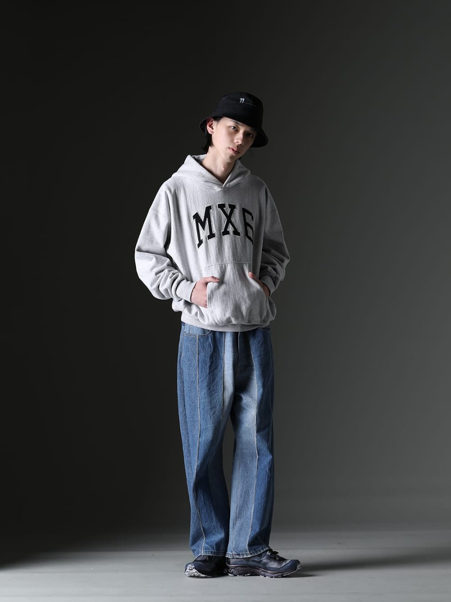 SAINT MICHAEL / ink / 11 by Boris Bidjan Saberi 2023SS - Casual loose style - SM-S23-0000-046(MX6 Hoodie) ST-BUCKET-GORE-TEX-11XNE(11 by BBS × New Era - BUCKET GORE-TEX) ink23-12-M-2(The jumble pants - M2) BAMBA5-11XS-Black-Dye(BAMBA5 11XS - Black Dye) - 1-004