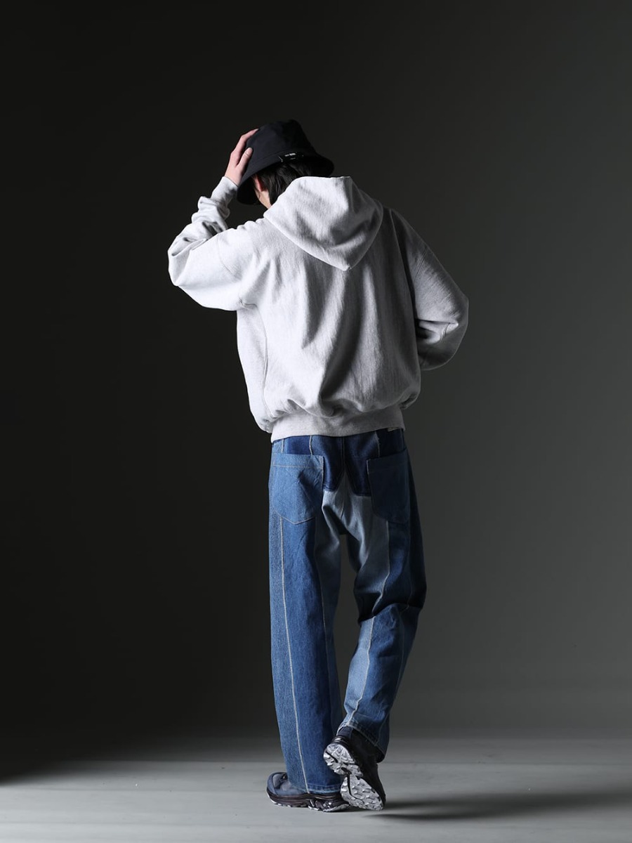 SAINT MICHAEL / ink / 11 by Boris Bidjan Saberi 2023SS - Casual loose style - SM-S23-0000-046(MX6 Hoodie) ST-BUCKET-GORE-TEX-11XNE(11 by BBS × New Era - BUCKET GORE-TEX) ink23-12-M-2(The jumble pants - M2) BAMBA5-11XS-Black-Dye(BAMBA5 11XS - Black Dye) - 1-005