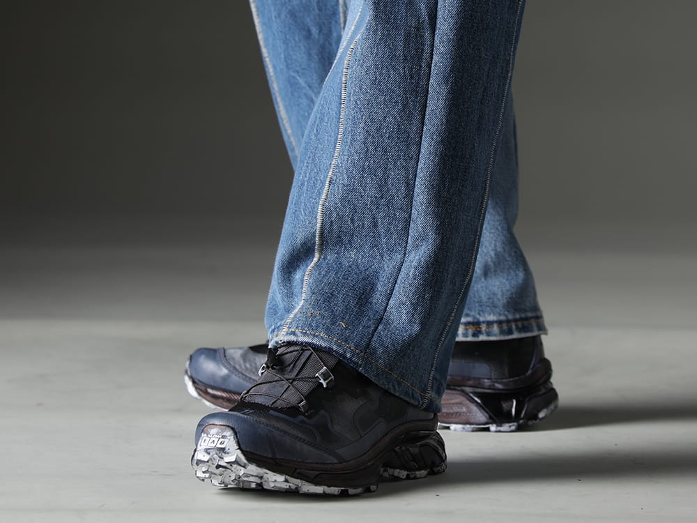 ink / 11 by Boris Bidjan Saberi 2023SS 再構築によって生まれ変わるヴィンテージデニム - ink23-12-M-2(The jumble pants - M2) BAMBA5-11XS-Black-Dye(BAMBA5 11XS - Black Dye) - 3-007