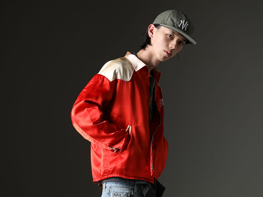 ©SAINT M×××××× / NVCLEAR 2023SS - Green is the key to the styling: SAINT MICHAEL x Charmer Academy collaboration stadium jacket! - SM-S23-0000-070(Western Shirt Jacket) NV_002-Vintage-Green(NV LOGO FR ARMY COTTON CAP VINTAGE GREEN) - 2-010