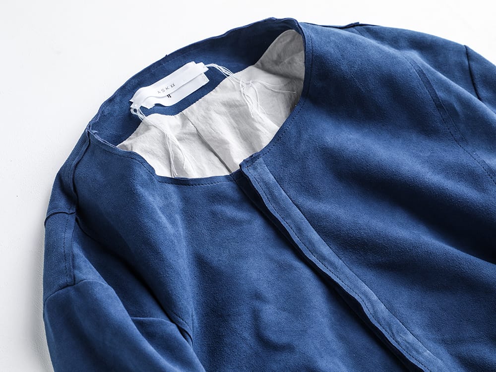 ASKyy - アスキー 2023SS 見出し2  - N1 - レザー シャツ 2-001