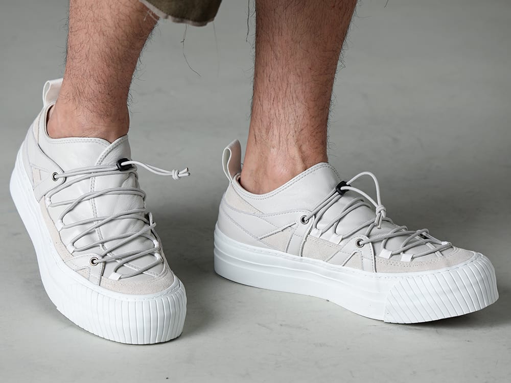 The Viridi-anne - ザ ヴィリジアン 2023SS 七分丈パンツで春らしい清涼感を演出 - VI-3555-09-L.Gray - スニーカー L.グレー 3-007