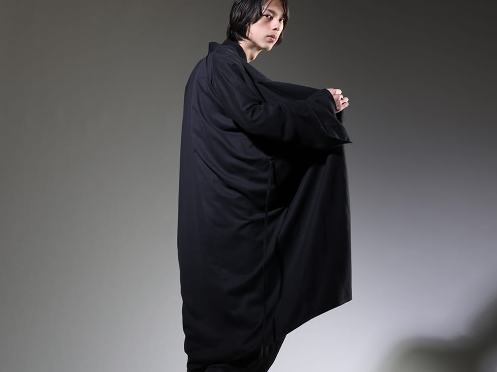 クジャク 2023SS - 和服をベースにした羽織のヤナギコート - 23SS12(ヤナギ コート) - 2-002