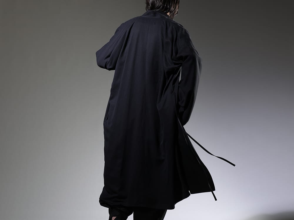 クジャク 2023SS - 和服をベースにした羽織のヤナギコート - 23SS12(ヤナギ コート) - 2-003