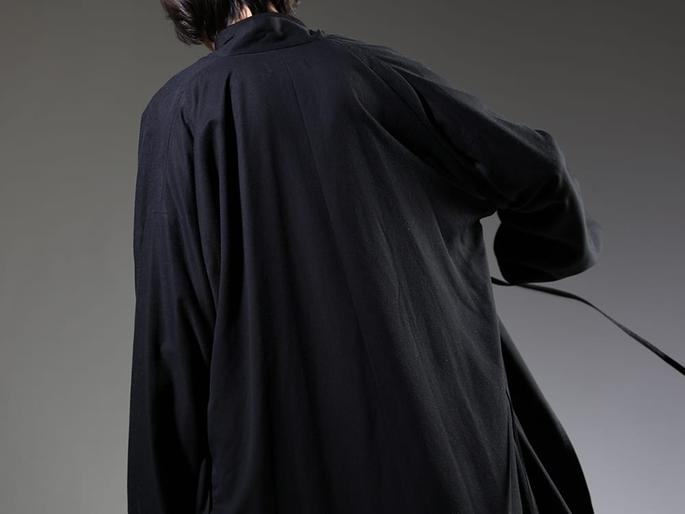 クジャク 2023SS - 和服をベースにした羽織のヤナギコート - 23SS12(ヤナギ コート) - 2-009