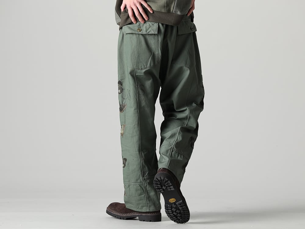 インク 2023SS - ink(インク) 2023SSコレクションより第2弾目のアイテムがデリバリー！只今より店頭・通販共に販売スタート！ - ink23-11(バタフライ パンツ) - 1-009