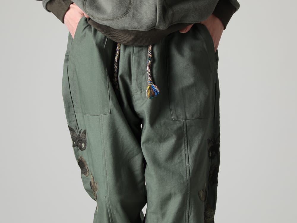 インク 2023SS - ink(インク) 2023SSコレクションより第2弾目のアイテムがデリバリー！只今より店頭・通販共に販売スタート！ - ink23-11(バタフライ パンツ) - 1-010