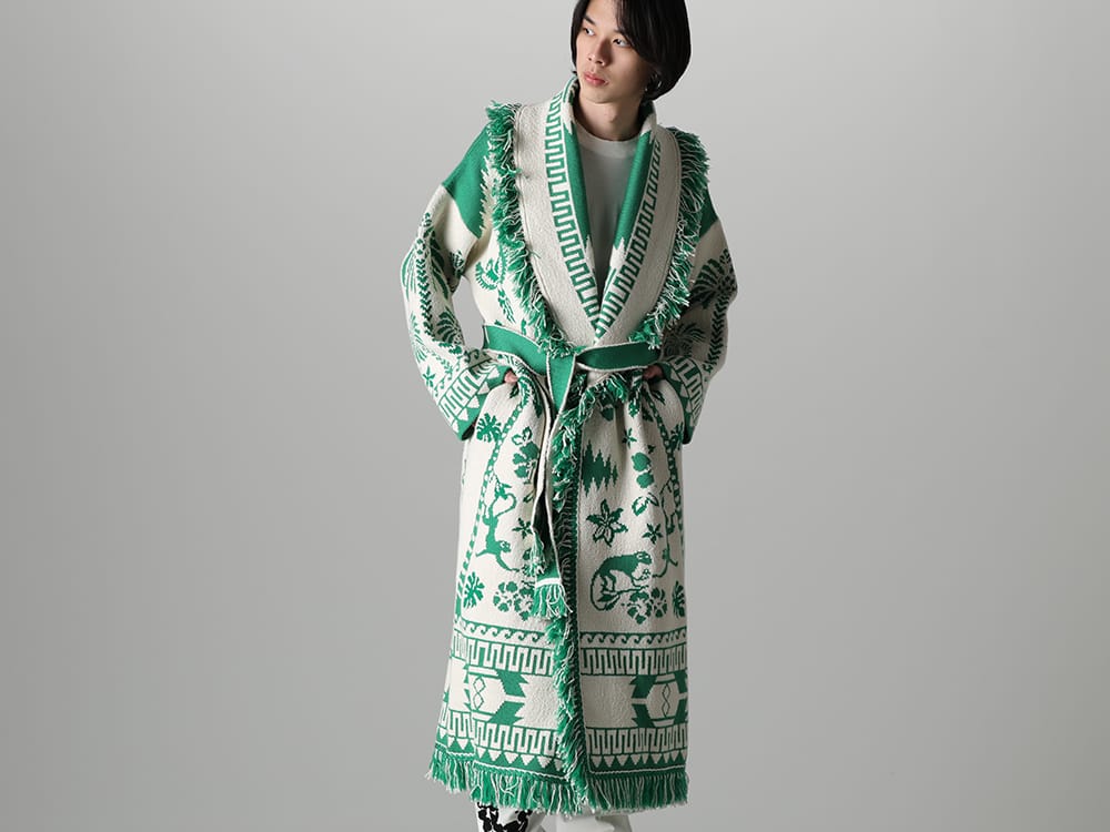 アラヌイ 2023SS - ALANUI(アラヌイ) 2023SSコレクションより最終入荷分のアイテムがデリバリー！只今より店頭・通販共に販売スタート！ - LMHS23-109(ザ エクスプロージョン オブ ネイチャーコート) - 1-011