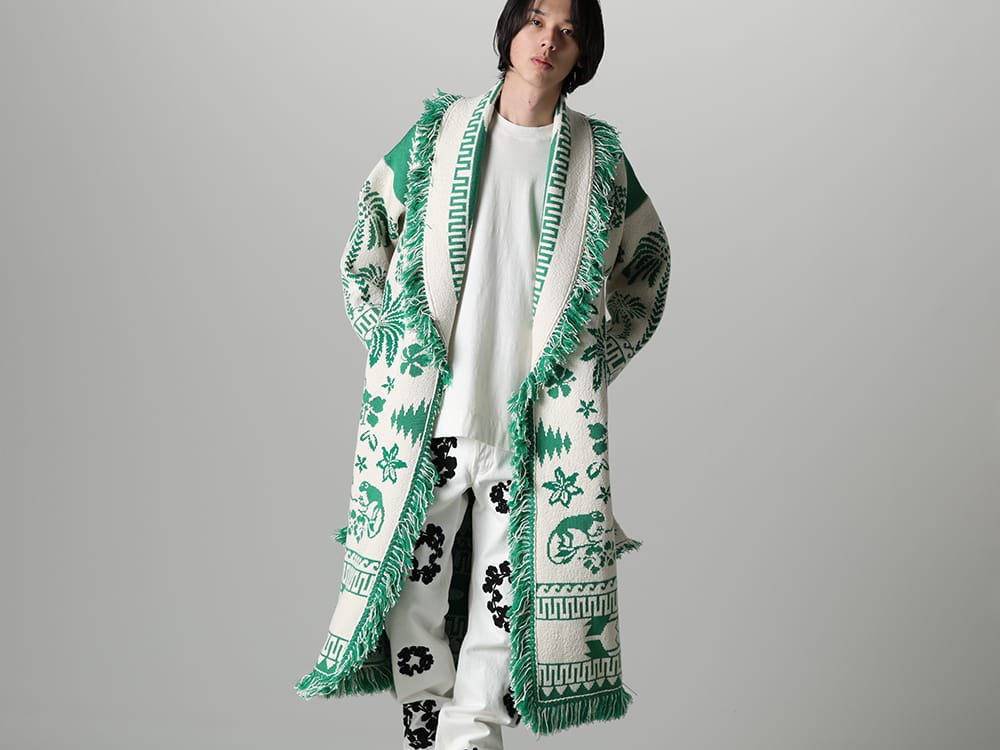 アラヌイ 2023SS - ALANUI(アラヌイ) 2023SSコレクションより最終入荷分のアイテムがデリバリー！只今より店頭・通販共に販売スタート！ - LMHS23-109(ザ エクスプロージョン オブ ネイチャーコート) - 1-015