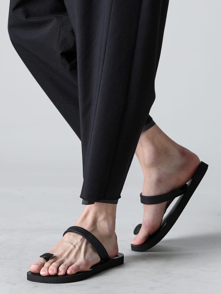TAKAHIROMIYASHITATheSoloist 2023SS sgf.0001SS23 natural material sandals. 1-011