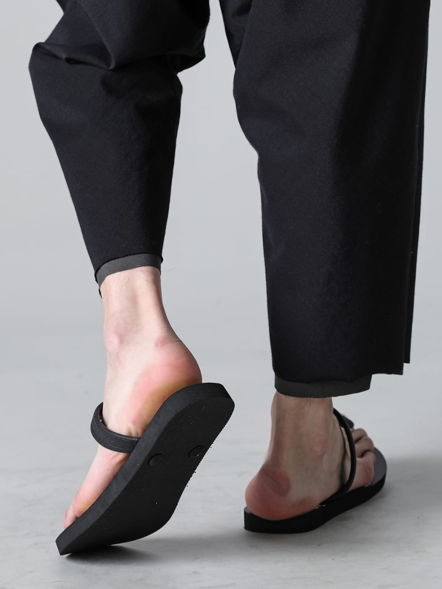 TAKAHIROMIYASHITATheSoloist 2023SS sgf.0001SS23 natural material sandals. 1-012