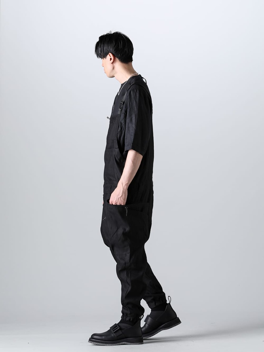 RIPVANWINKLE 2023SS Styling All-in-one in linen viscose perfect for the spring/summer season! - RW-529 - Solid Shirts Style - RW-536 - All In One - RW-520 - Tactical Derby Gore - sa.0038SS23-Silver - Bowl Chain Neckless-S-Reguler Silver - sa.0044SS23-SIlver - Bowl Chain Bracelet-L-Reguler Silver 1-002