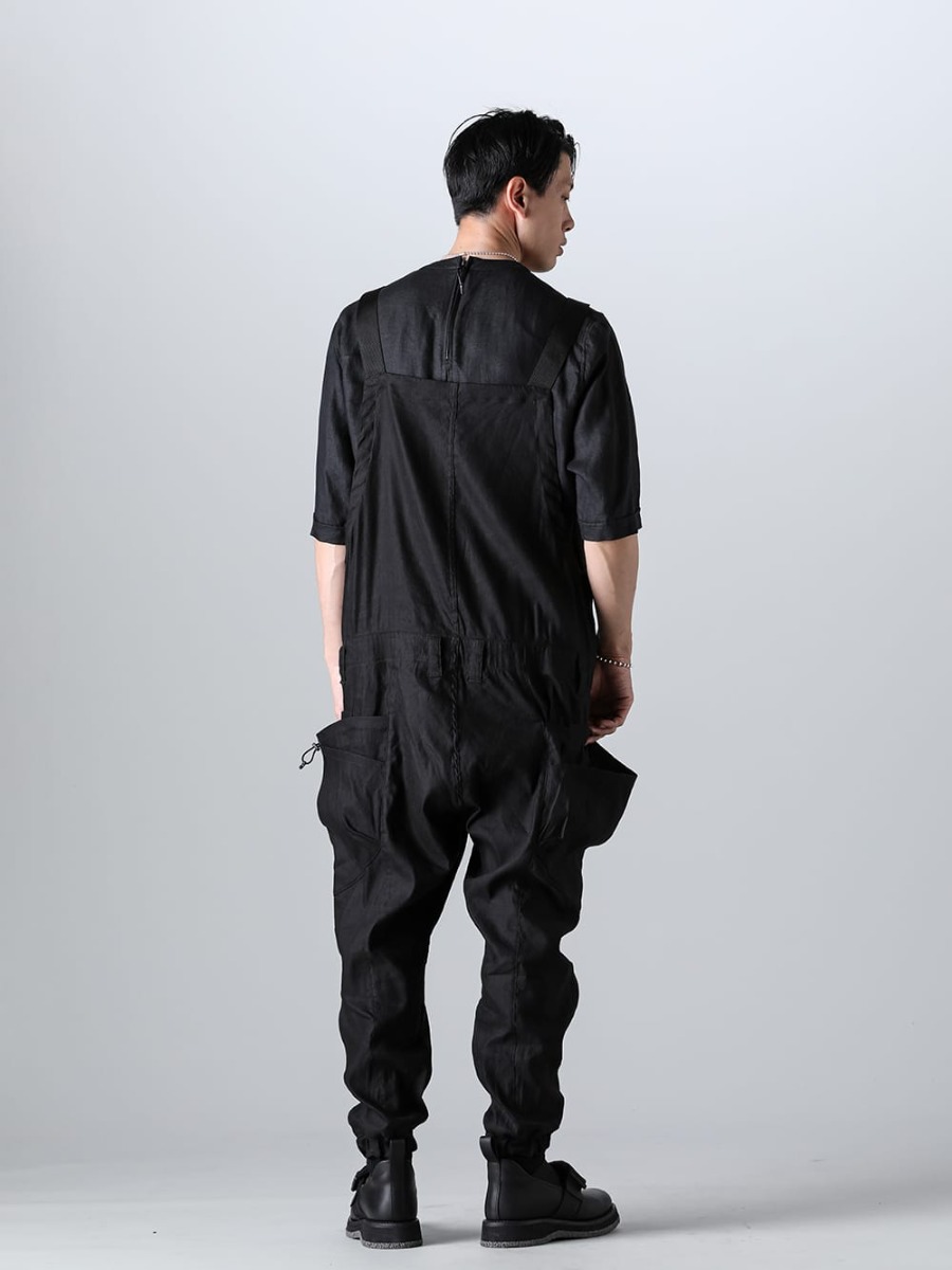 RIPVANWINKLE 2023SS Styling All-in-one in linen viscose perfect for the spring/summer season! - RW-529 - Solid Shirts Style - RW-536 - All In One - RW-520 - Tactical Derby Gore - sa.0038SS23-Silver - Bowl Chain Neckless-S-Reguler Silver - sa.0044SS23-SIlver - Bowl Chain Bracelet-L-Reguler Silver 1-003