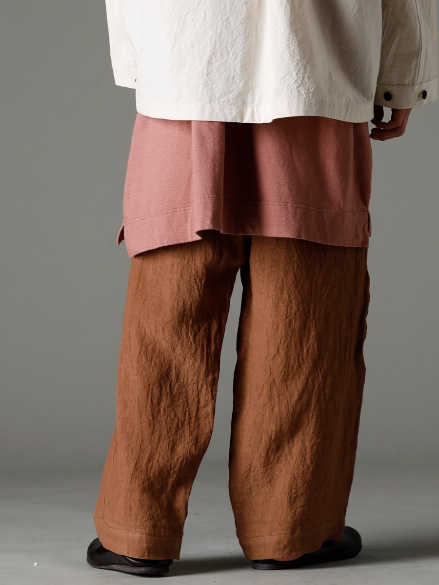 O Project 23SS Wear with light outerwear or with a simple T-shirt or shirt -  O15TR4-KAKISHIBU Jogging Trousers Caxib Dye Flux Lone 1111-5PO04 JAN JAN VAN ESSCHE X PETROSOLAUM Babouche  3-003