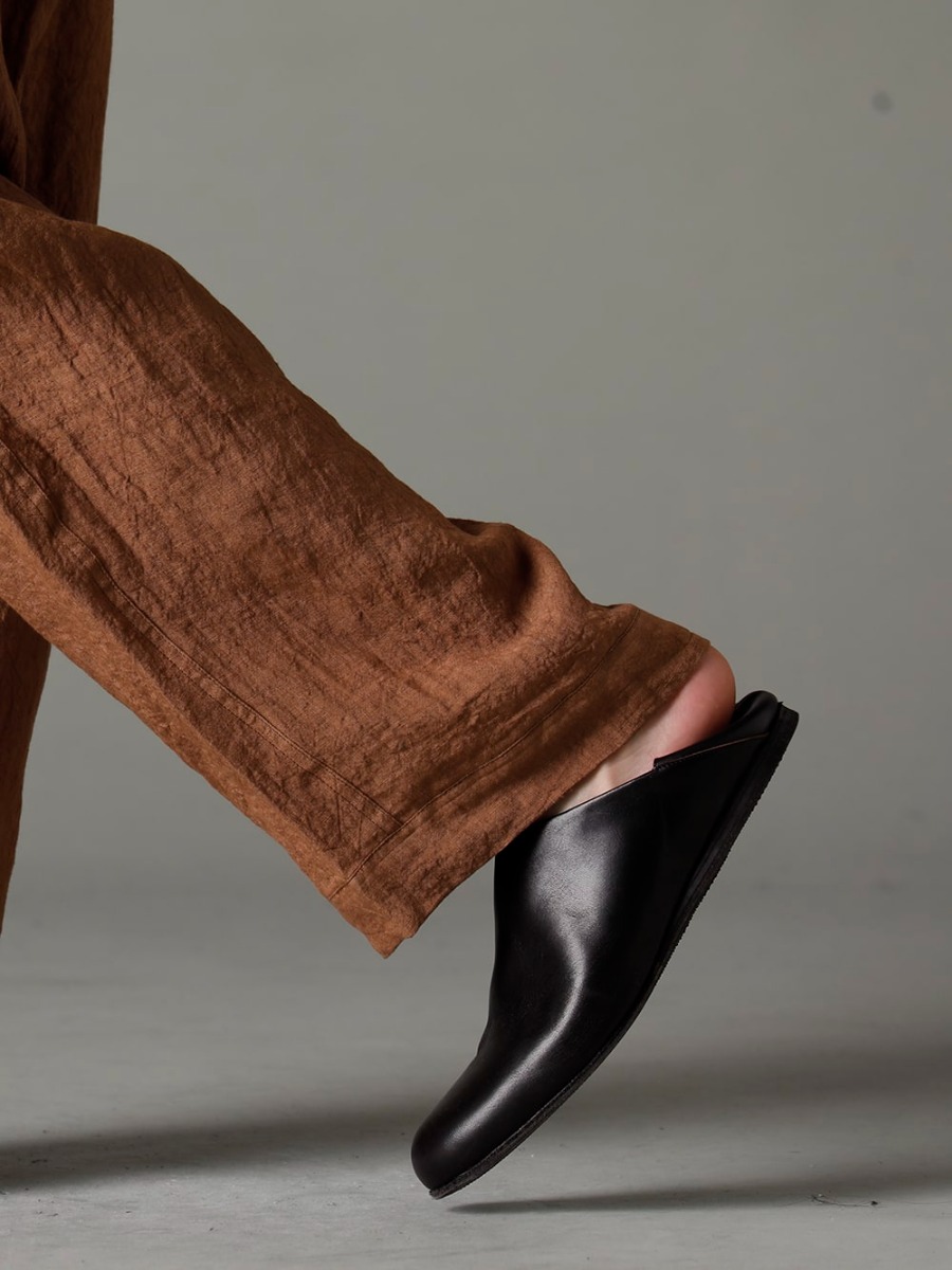 O Project 23SS Wear with light outerwear or with a simple T-shirt or shirt -  O15TR4-KAKISHIBU Jogging Trousers Caxib Dye Flux Lone 1111-5PO04 JAN JAN VAN ESSCHE X PETROSOLAUM Babouche  3-004