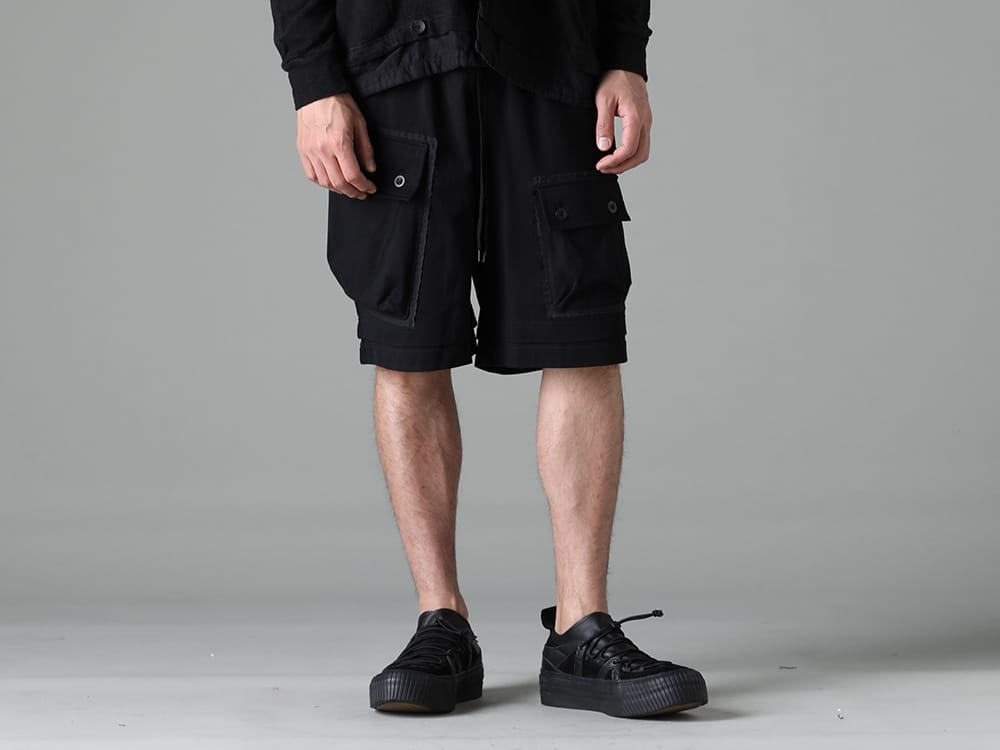 The Viridi-anne 2023SS Items of spring-summer feel with casual impression - VI-3607-04-Black(Jersey Short Pants Black)  VI-3555-09-Black(Sneakers Black) - 3-001