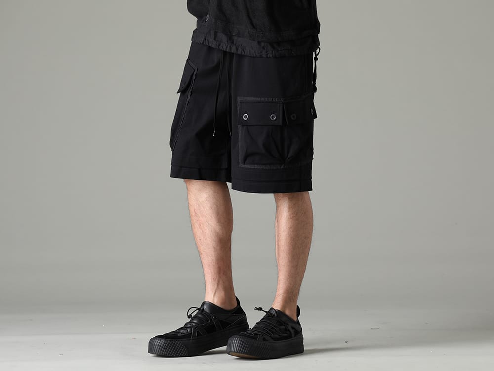The Viridi-anne 2023SS Items of spring-summer feel with casual impression - VI-3607-04-Black(Jersey Short Pants Black)  VI-3555-09-Black(Sneakers Black) - 3-002