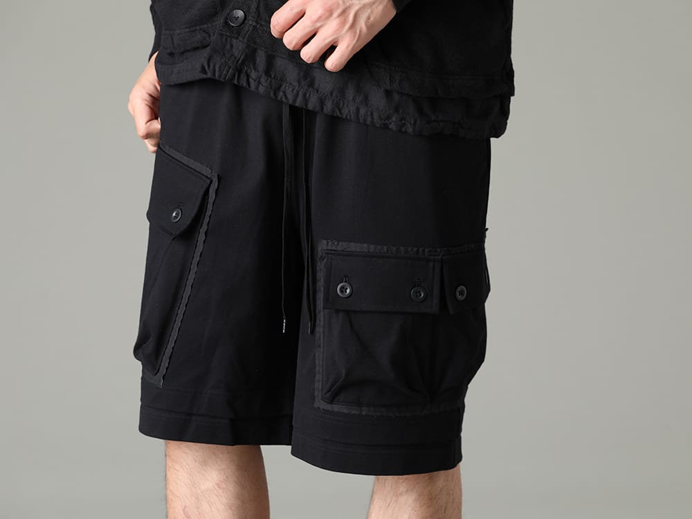 The Viridi-anne 2023SS Items of spring-summer feel with casual impression - VI-3607-04-Black(Jersey Short Pants Black) - 3-004