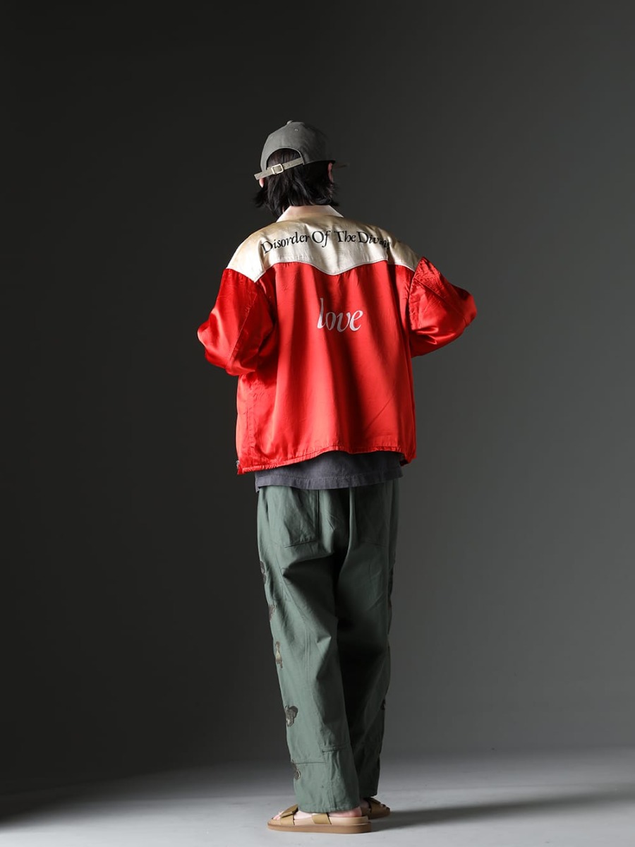 SAINT MICHAEL / NVCLEAR / TAKAHIROMIYASHITATheSoloist. / ink / UMA WANG / WERKSTATT:MÜNCHEN 2023SS - Casual style that changes the atmosphere with outerwear - SM-S23-0000-070(Western Shirt Jacket) SM-S23-0000-029(EVIL SPILIT Long sleeve T-shirt) NV_002-Vintage-Green(NV LOGO FR ARMY COTTON CAP VINTAGE GREEN) ink23-11(Bakerfly Pants) US9561-Tan(Mens Sandal Tan) M3501(Necklace charms) sa.0037SS23-Black(bone shaped carabiner bracelet.-L- Black) sa.0037SS23-Silver(bone shaped carabiner bracelet.-L- Silver) - 1-003