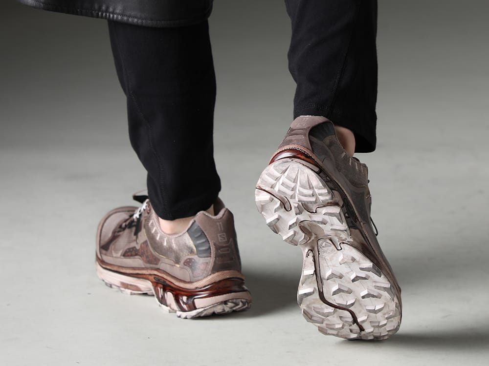 11 by Boris Bidjan Saberi 2023SS - It is also good to combine with shorts or half pants. - BAMBA5-11XS-Dirty Gray(BAMBA5 11XS - Dirty Gray) - 2-009