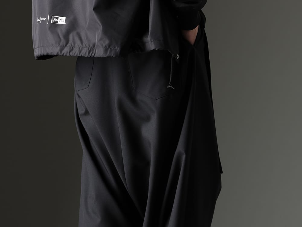 Ground Y 2023SS The minimalistic sarouel pants with a clear silhouette feature - GI-P02-100(Front Tuck Sarouel Pants) - 3-007