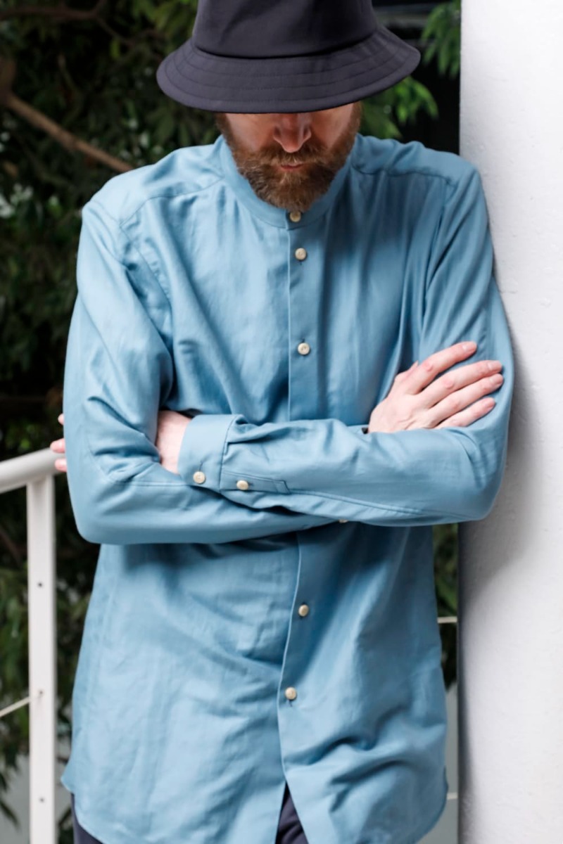 DEVOA 23SS 繊細で美しい色表現  - SHN-ESCM Shirt Cotton/silk 2-001