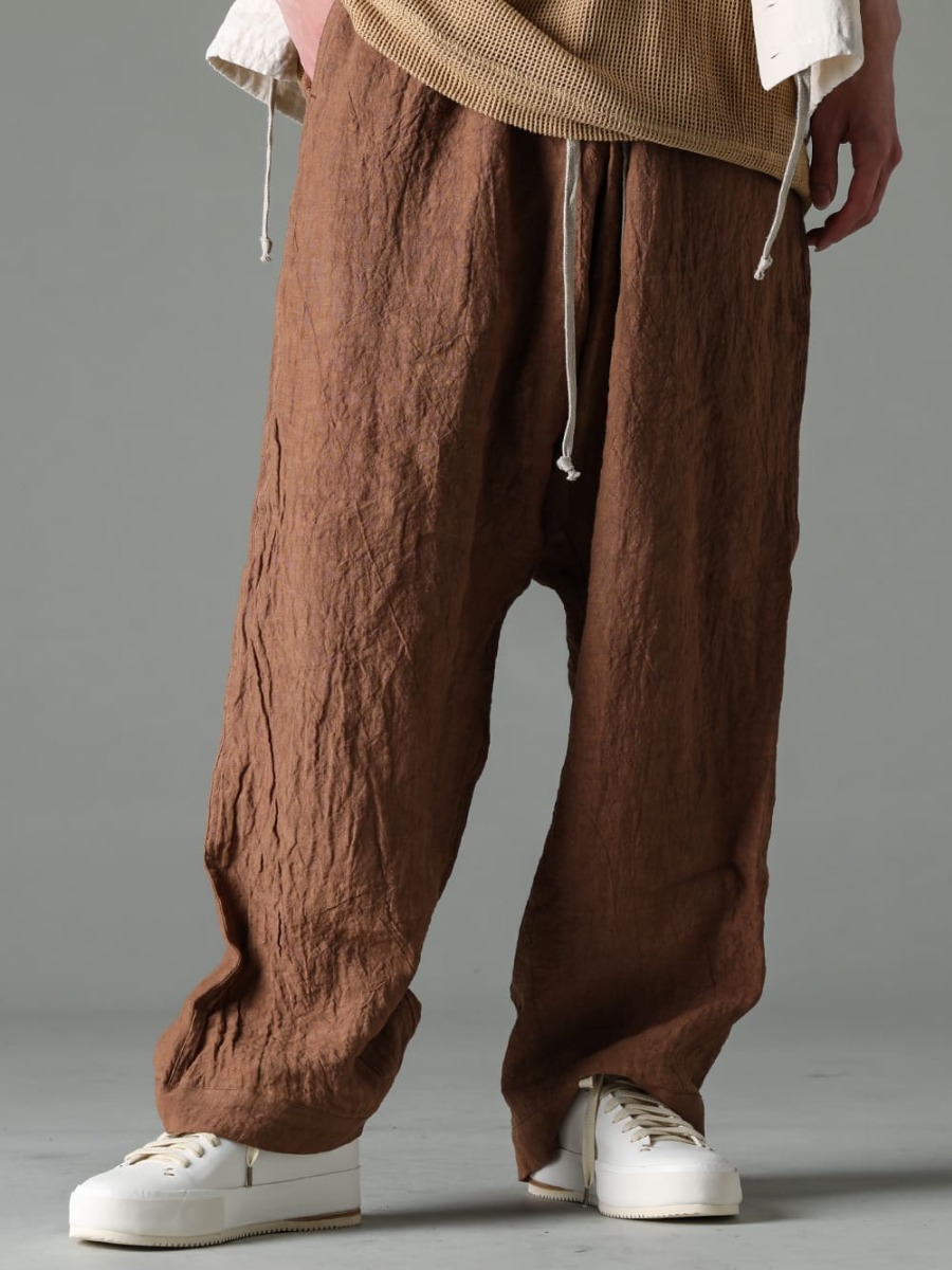 O PROJECT-オープロジェクト シーズン ハイテクスニーカーに負けない脅威の軽さと履き心地を追求したレザーローテクスニーカー -  O15TR4-KAKISHIBU-ジョギング トラウザー カキシブ ダイ フラックス ローン - FEIT-Hand-Sewn-Low-FEIT ハンドソーン ロー 3-002