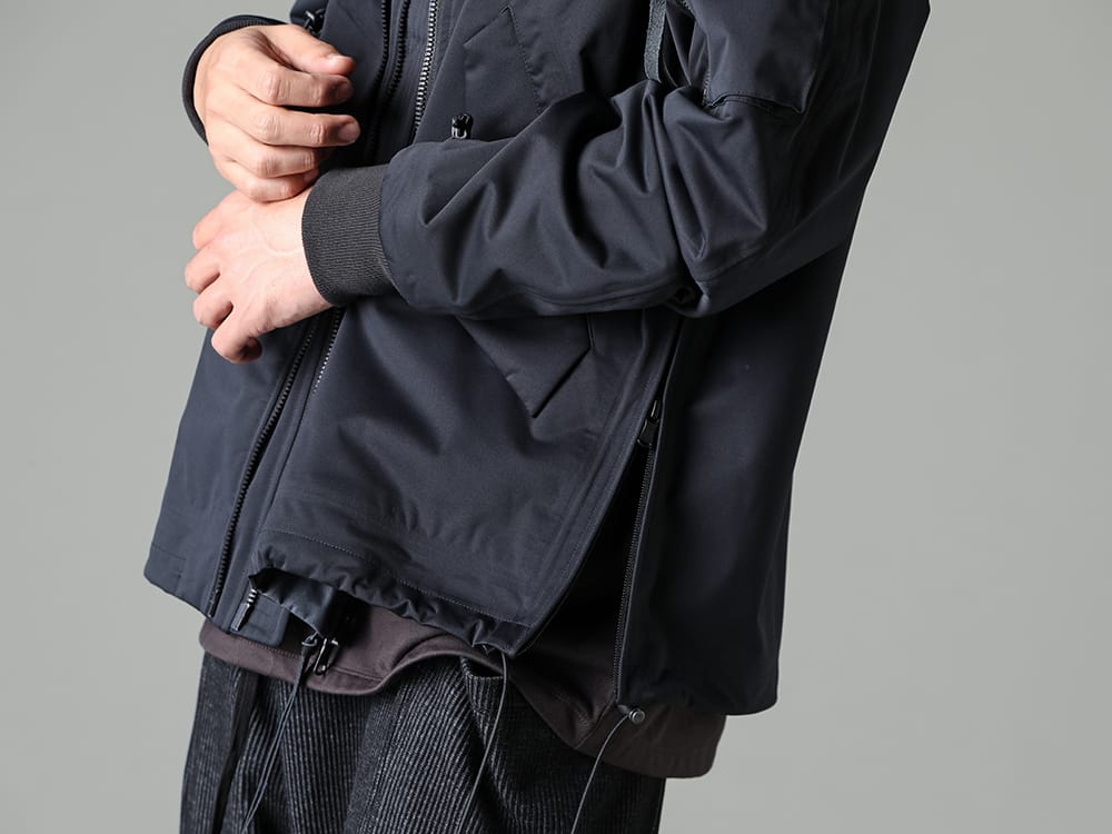 The Viridi-anne - ザ ヴィリディアン 2023SS 高機能で大人な印象のボンバージャケット  - VI-3558-06-Black - 撥水加工 ボンバージャケット ブラック 2-004