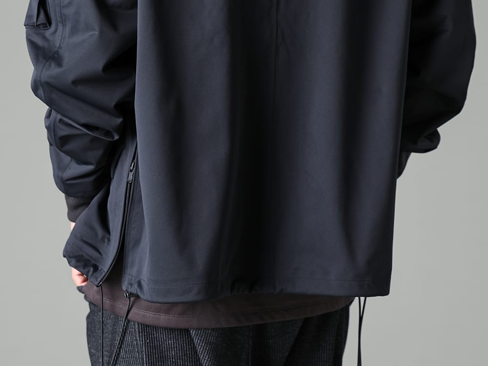 The Viridi-anne - ザ ヴィリディアン 2023SS 高機能で大人な印象のボンバージャケット  - VI-3558-06-Black - 撥水加工 ボンバージャケット ブラック 2-006