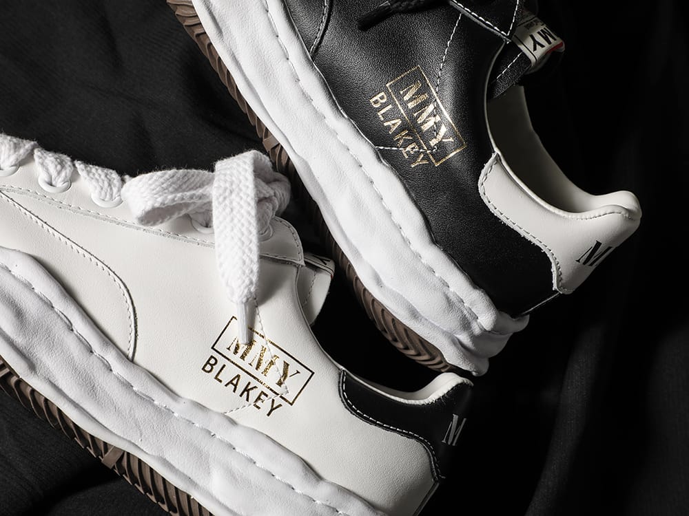 Maison MIHARAYASUHIRO 2023SS A06FW702 - BLAKEY Low - Original sole leather Low-cut sneakers. 1-003