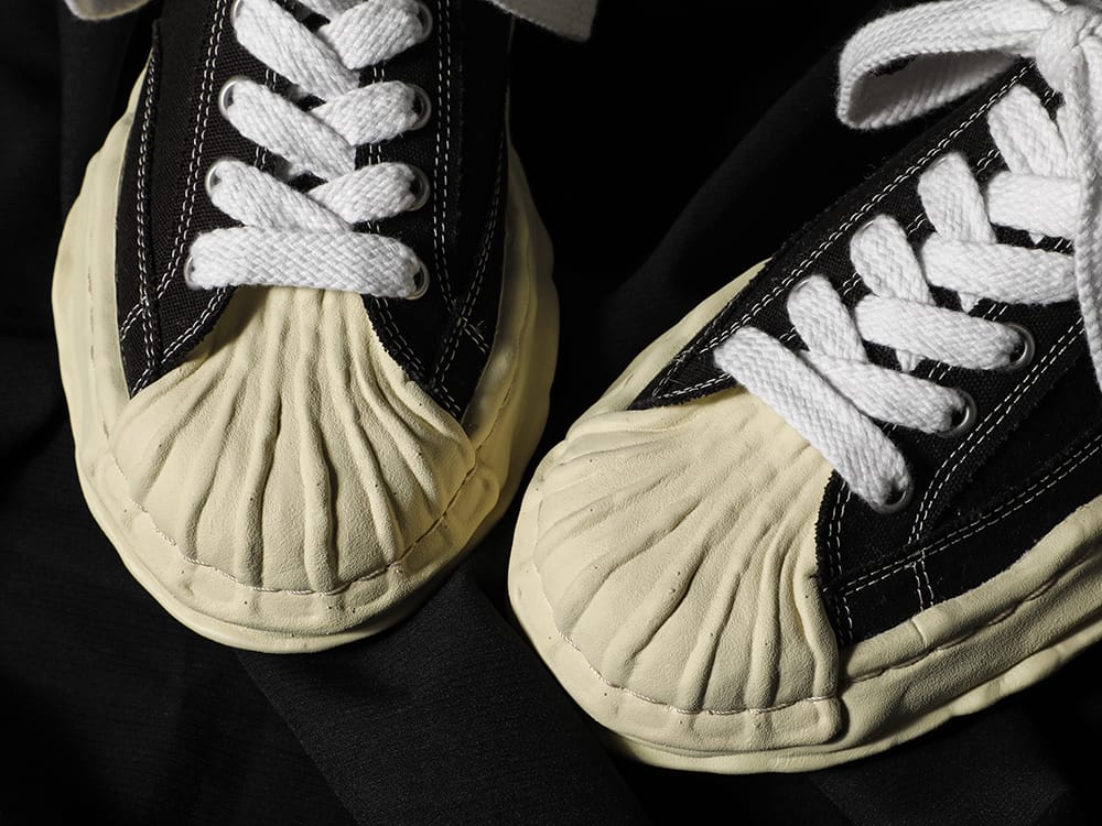 Maison MIHARAYASUHIRO 2023SS A09FW732 - -BLAKEY- Original sole canvas Low-Top sneakers Vintage like Sole. 2-003