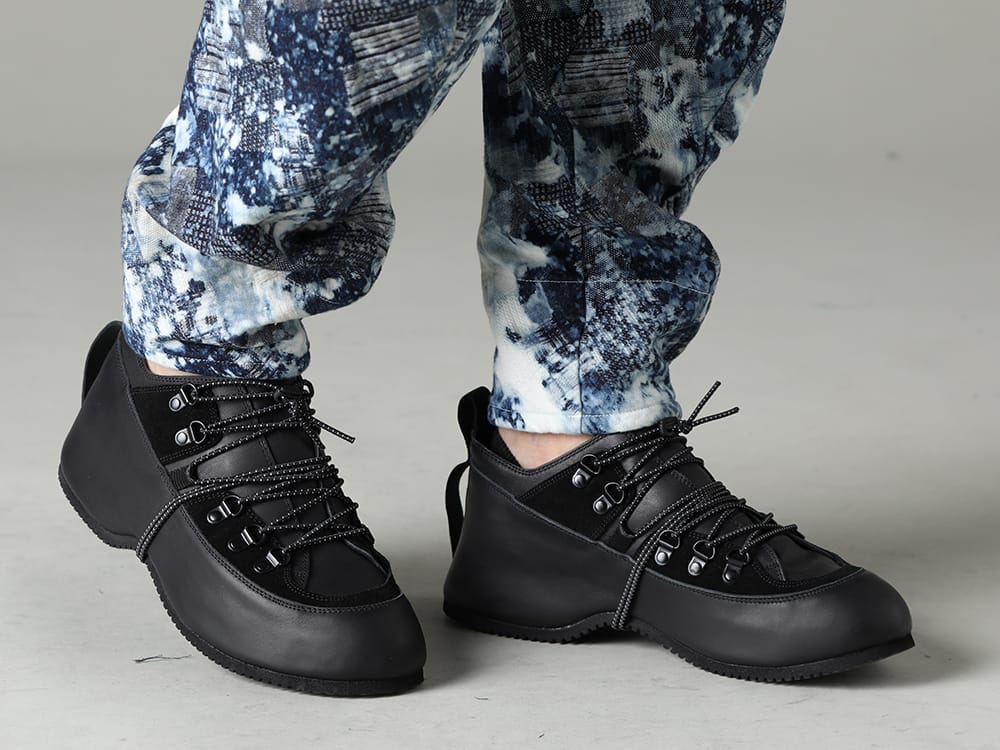 The Viridi-anne 2023SS Impactful item with several types of processing - VI-3620-09-Black(In-Heel Shoes Black) - 3-007