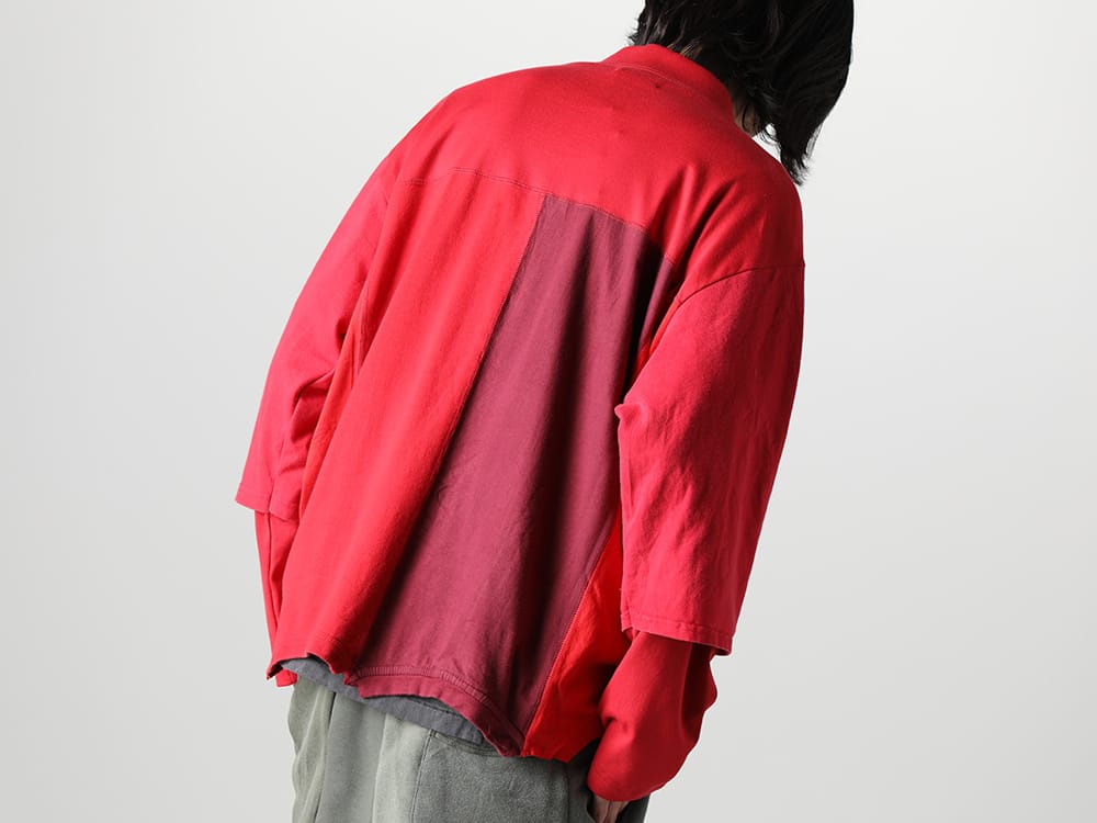 インク 2023SS - The third delivery from the ink 2023SS collection has arived! Available in stores and mail order from now on! - ink23-05-Red(Upside Down Cardigan Red) - 1-003